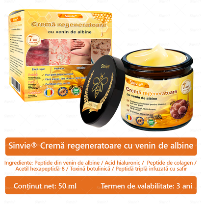 🎁🐝 Crema regeneratoare Sinvie® cu venin de albine 🔥– 50 ml🎁
