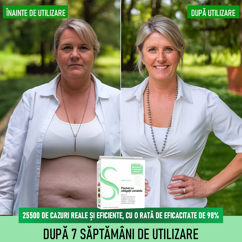 🌲【Vezi rezultatele după 7 zile】🌲Voilaist® plasture nano cu microace SMGT-GLP-1 (Fără durere, cu efect de lungă durată, tratează diabetul, obezitatea și bolile cardiovasculare)